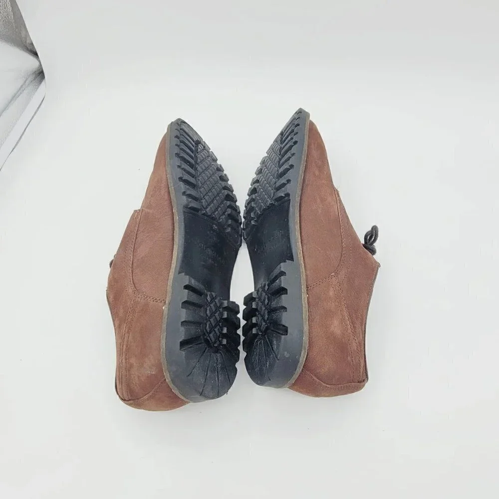 Cole Haan Nathan Plain Toe Men's Oxford Lace Up Casual Shoe C30634 Brown 11.5M